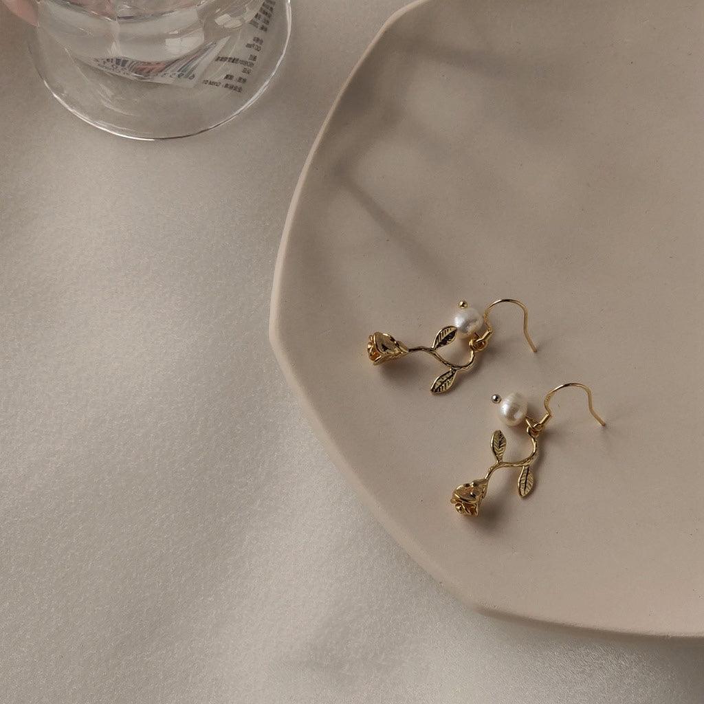 Rose Earrings (2 Styles) - Abbott Atelier
